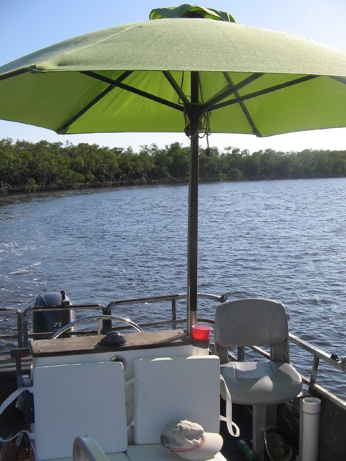 Trading bow shade for Umbrella - The Hull Truth - Boating and Fishing Forum